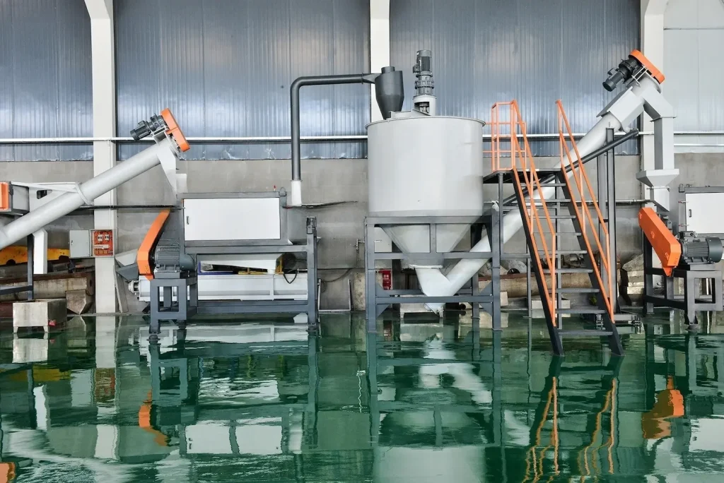 PET Washing Line Friction and Floating Washers