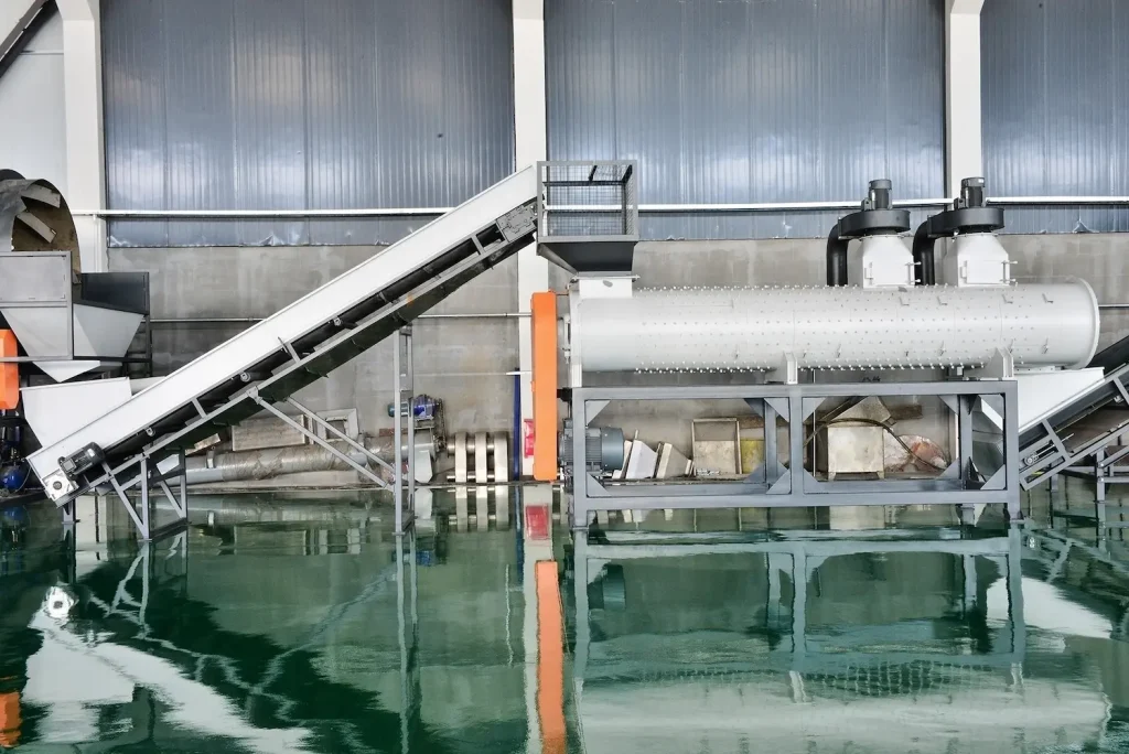 Final High-Purity Clean PET Flakes Output