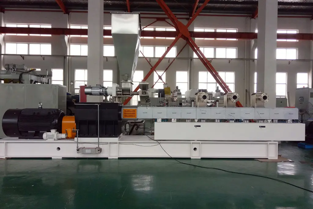 Twin-Screw Plastic Extruder-Pelletizer