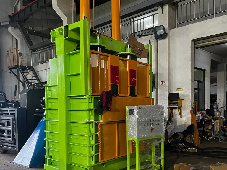 Paper and carton recycling balers