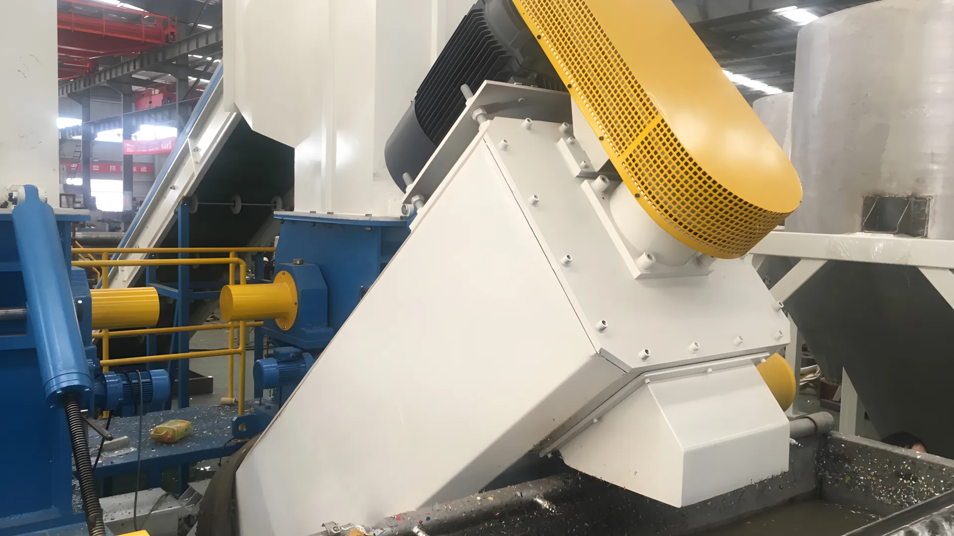 Wrijvingsschroefwasmachine