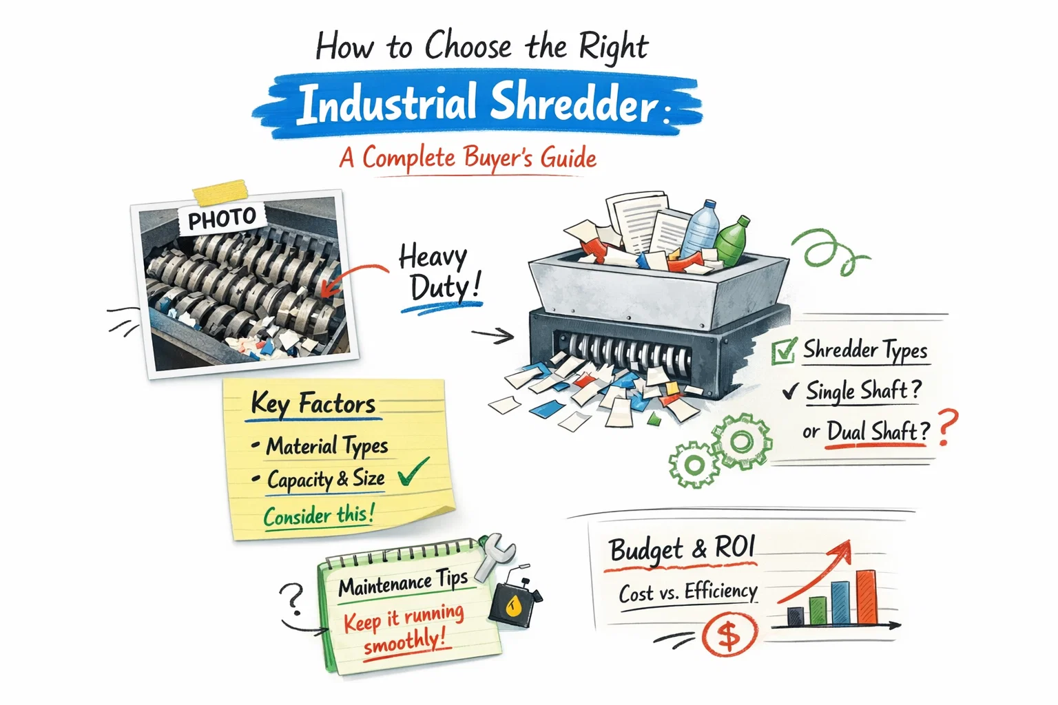 Comment choisir le bon broyeur industriel : un guide d'achat complet