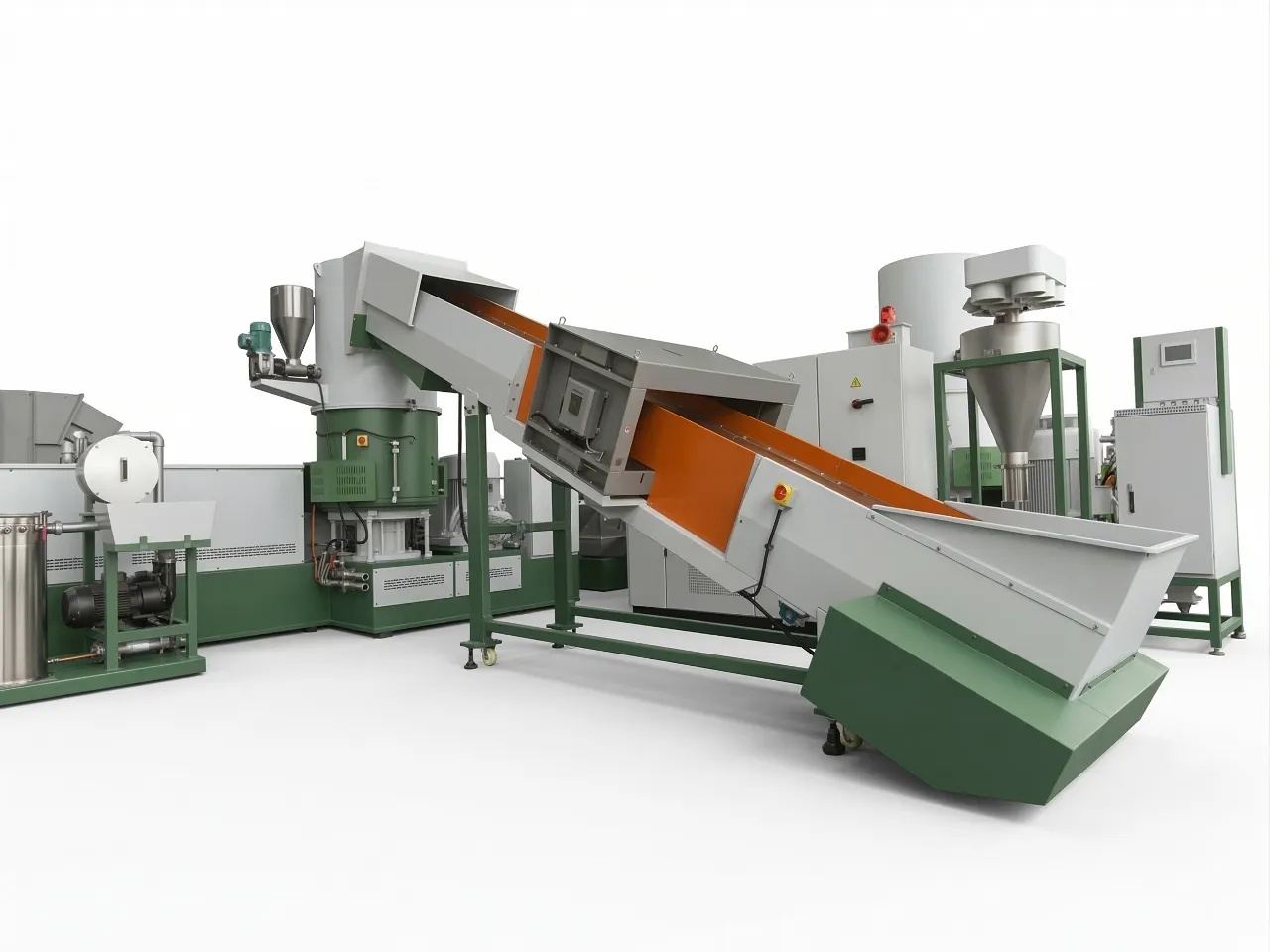 Machines de granulation de plastique à vis unique