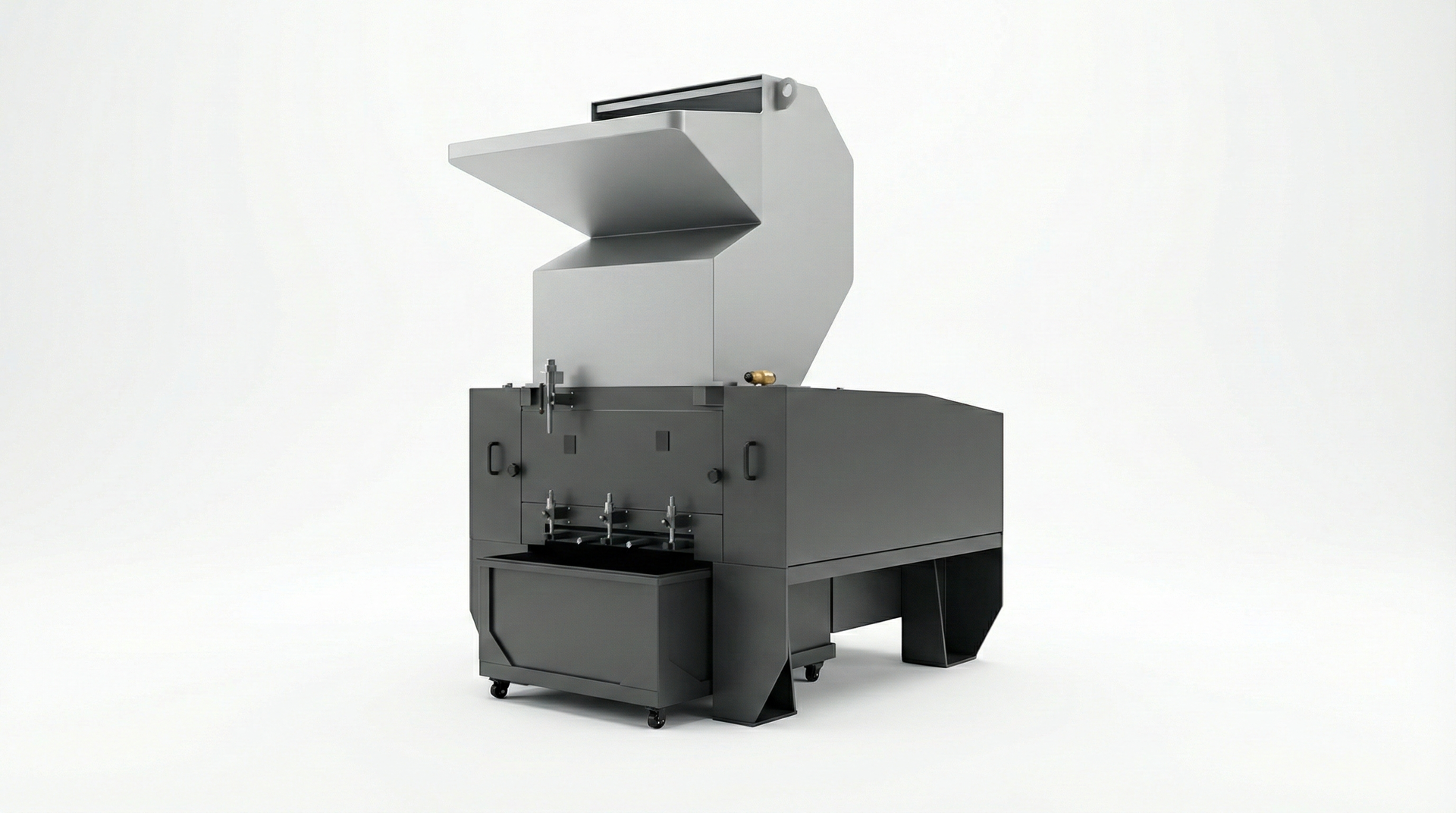 Small Plastic Crusher for Grinding Production and Injection Scrap