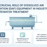 The Crucial Role of DAF Equipment in Industrial Wastewater Treatment