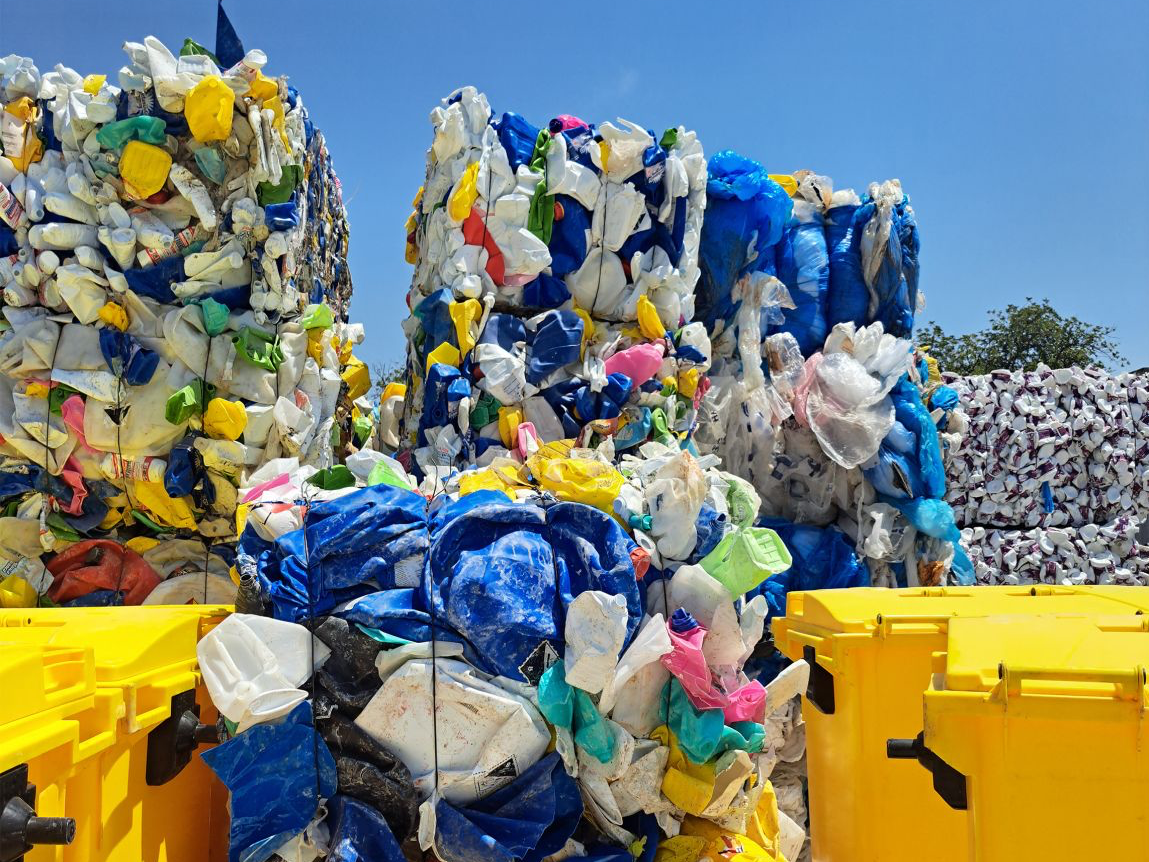 Post-Consumer HDPE Bottle Scrap
