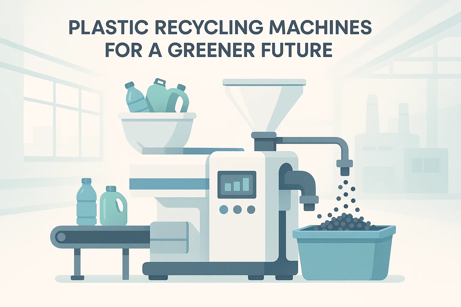 Plastic Recycling Machines for Sale | Rumtoo Machine