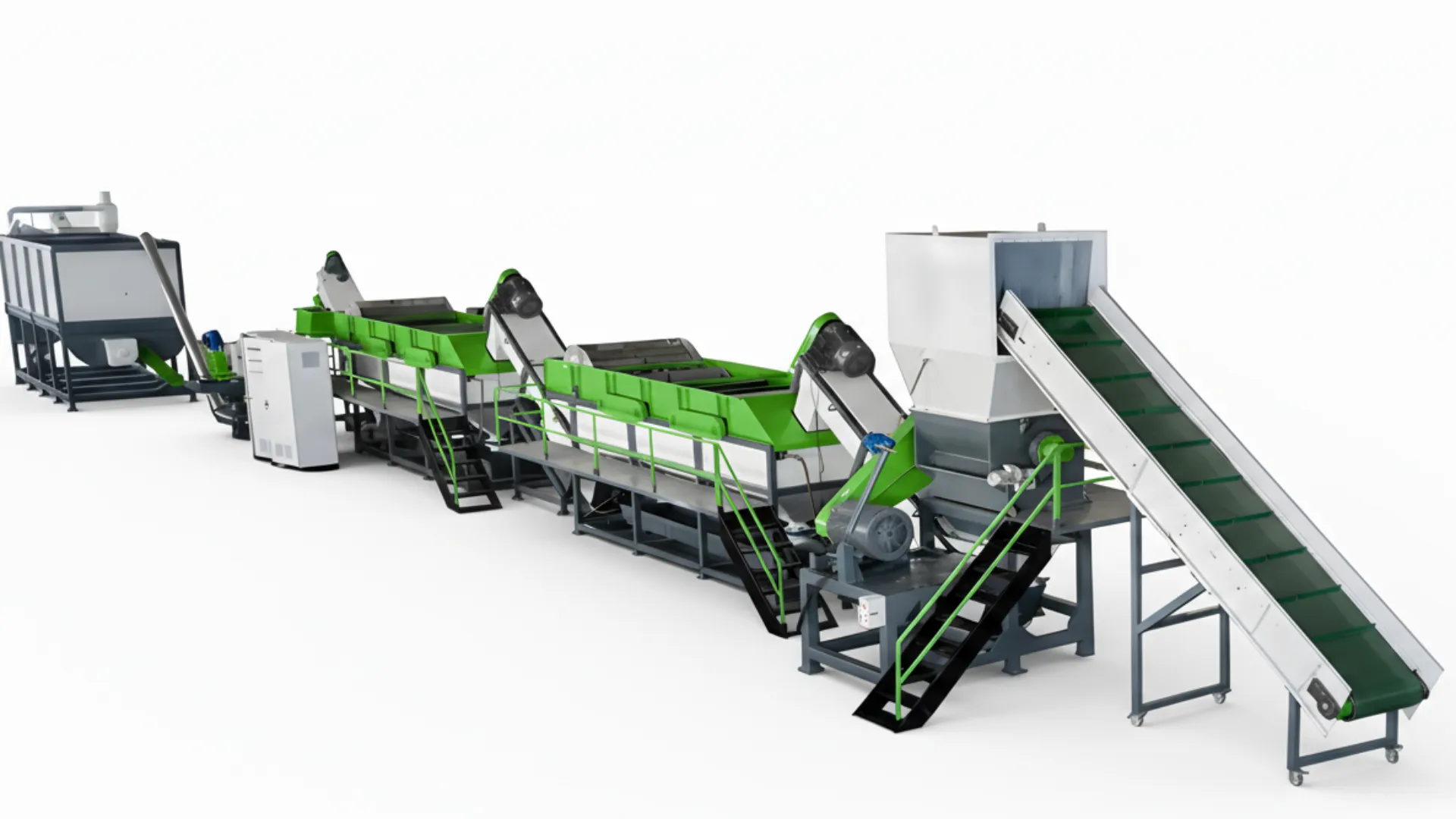 End‑to‑End Plastic Washing & Sorting Line