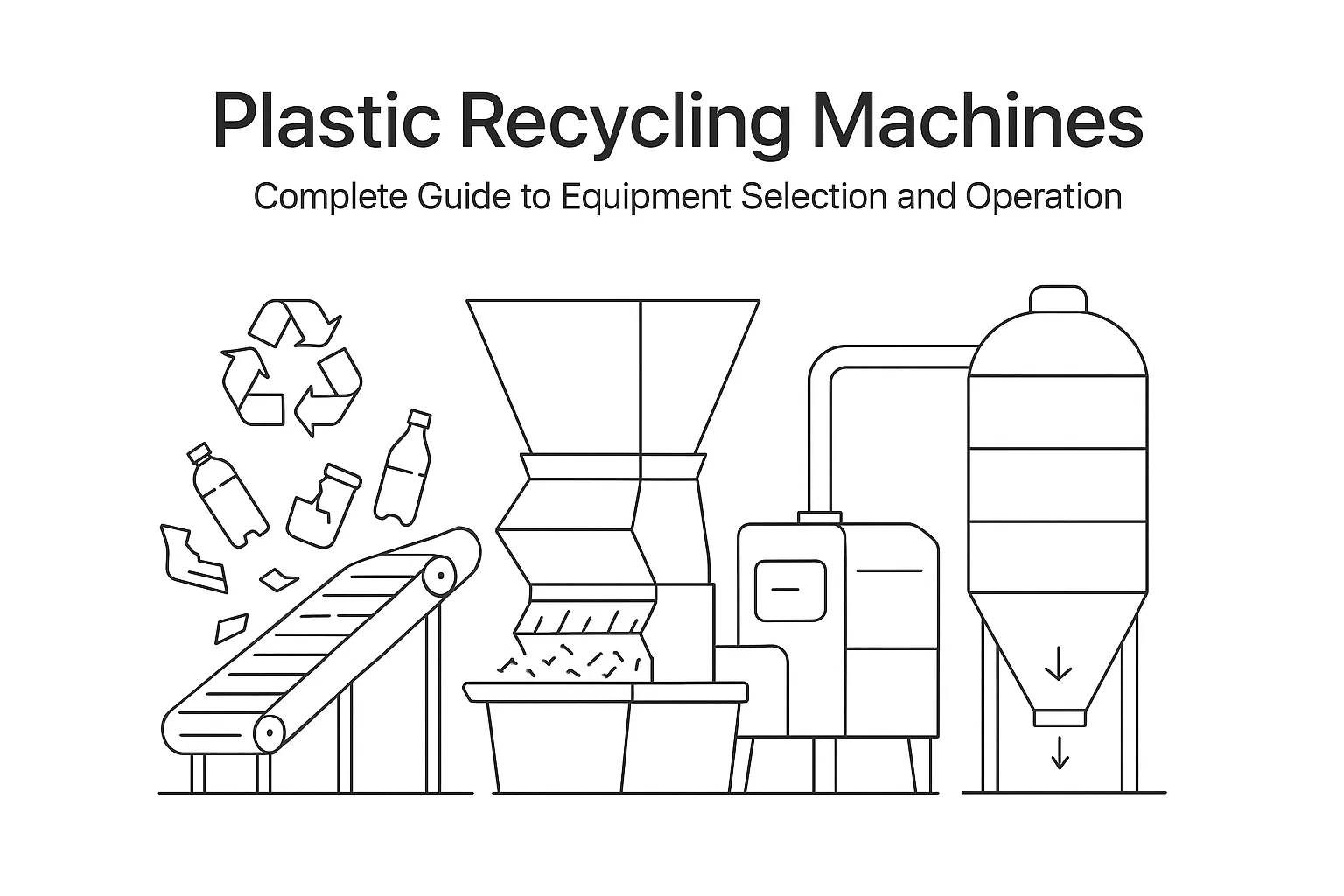 Máquinas de Reciclaje de Plástico: Guía Completa para la Selección y Operación de Equipos