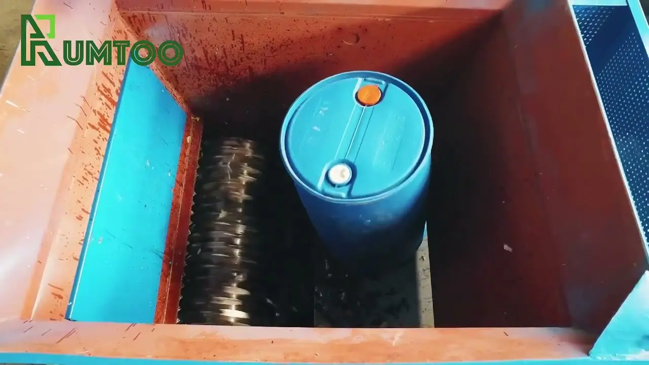 Single-Shaft Shredder with Swing Arm Video Poster