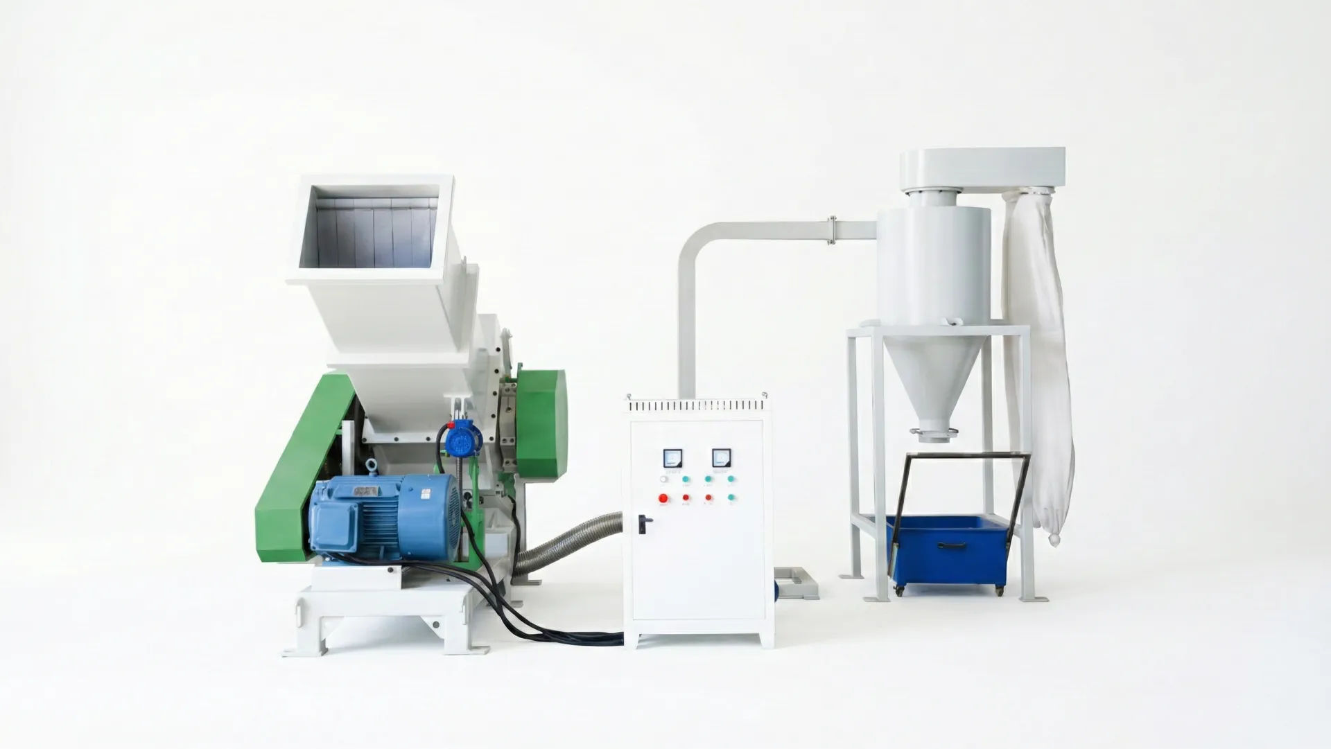 Горизонтальная дробилка для труб и профилей из ПВХ