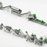 완벽한 산업용 플라스틱 병 재활용 세척 라인