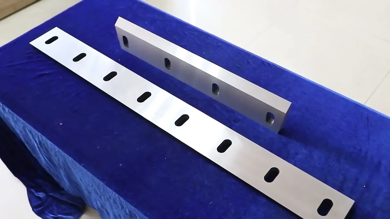 Industrial Shredder Blades Manufacturing and Selection Video
