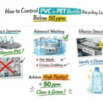 How to Control PVC in PET Bottle Recycling Lines Below 50 ppm