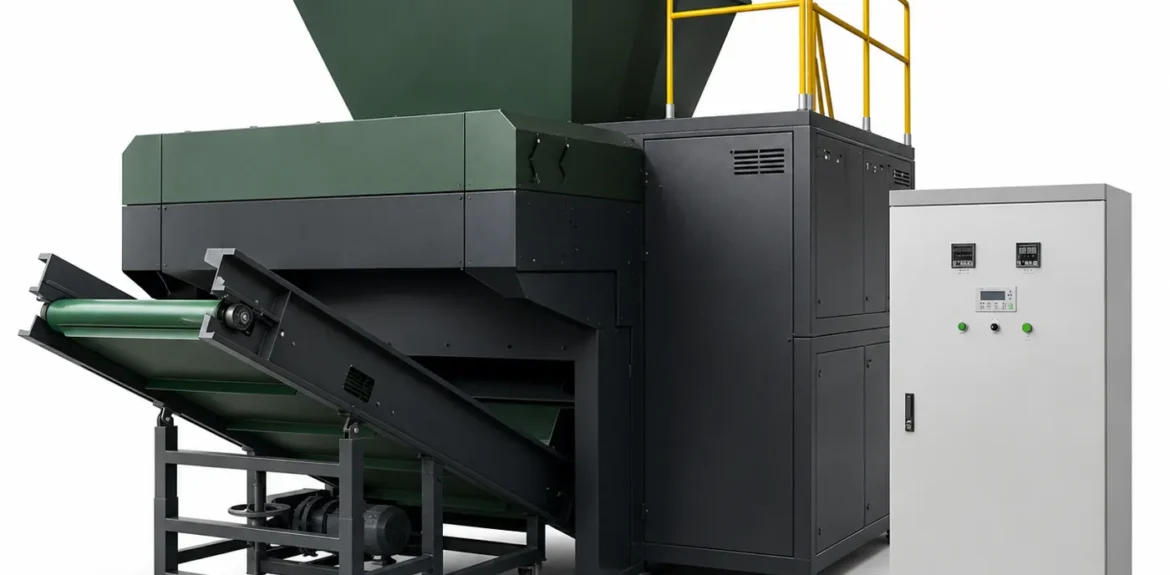 Integrated Shredder & Granulator